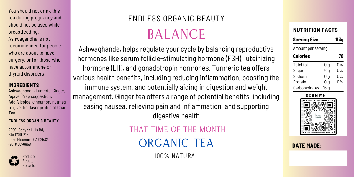 Loose Leaf Tea & Tea Bags