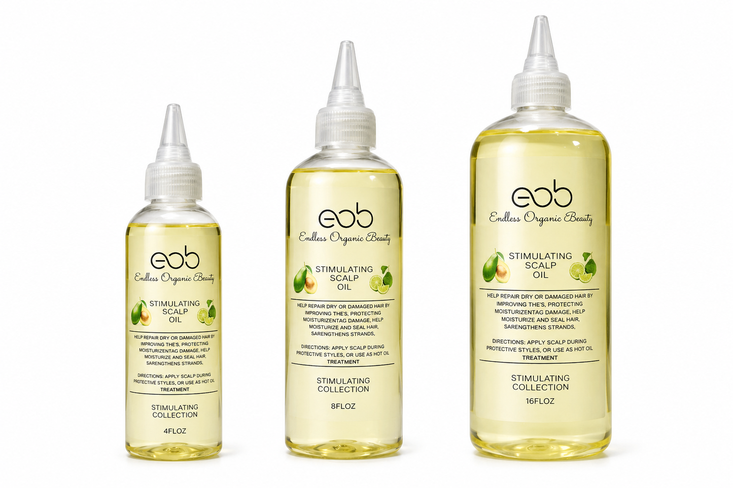 Stimulating Scalp Oil