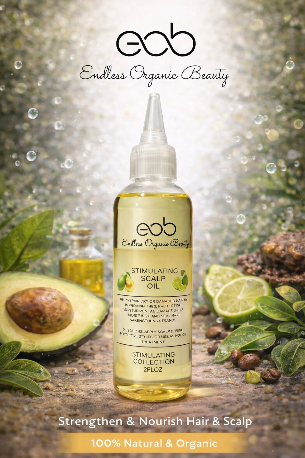 Stimulating Scalp Oil
