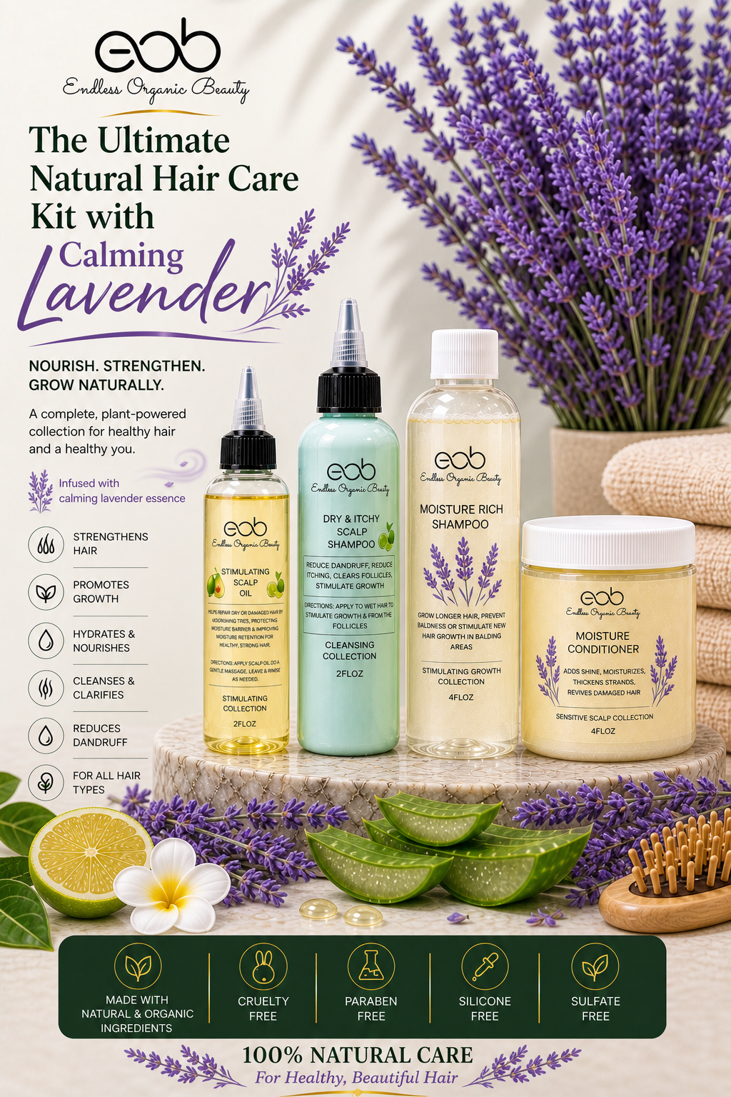 Hair Care Kits – Endless Organic Beauty